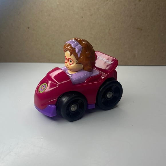 Fisher-Price set of 4 little people wheelies - Picture 2 of 6